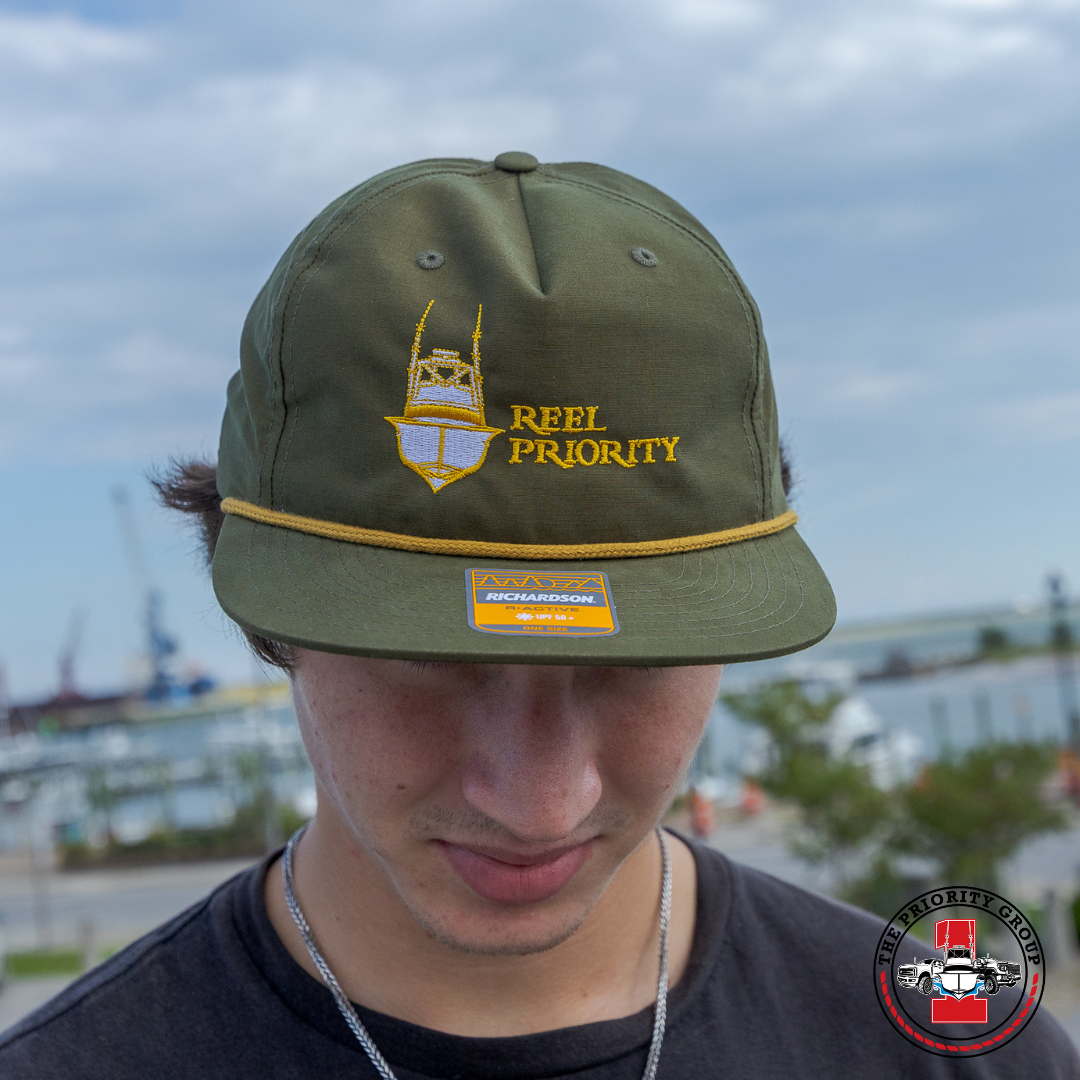 Reel Priority Logo Rope Hat