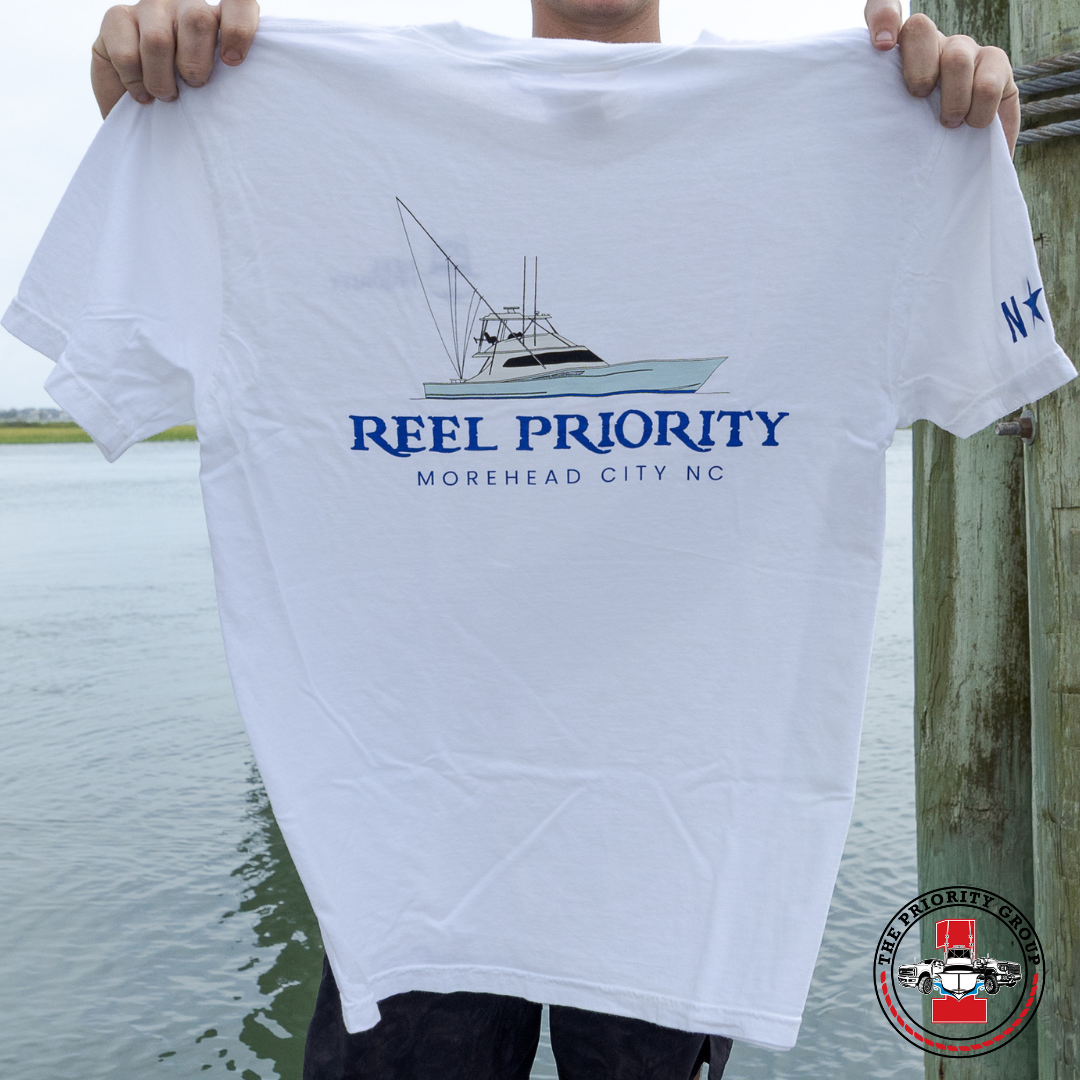 Reel Priority Sportfishing Logo Tee