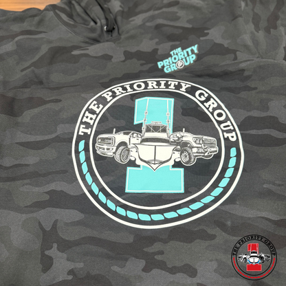 The Priority Group Camo Logo Hoodie