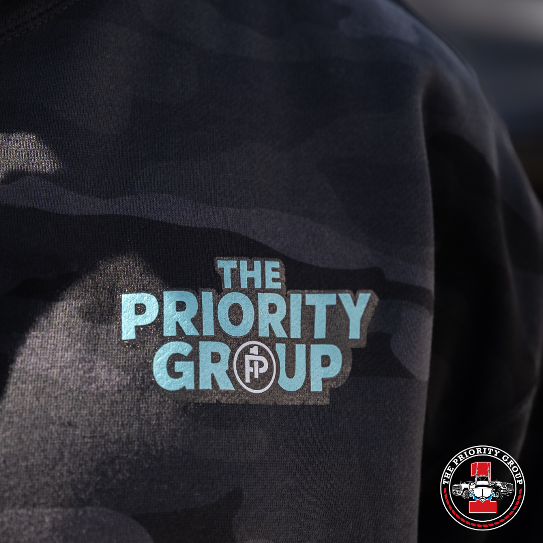 The Priority Group Camo Logo Hoodie