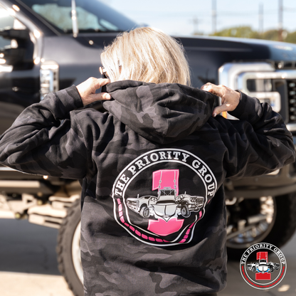 The Priority Group Camo Logo Hoodie