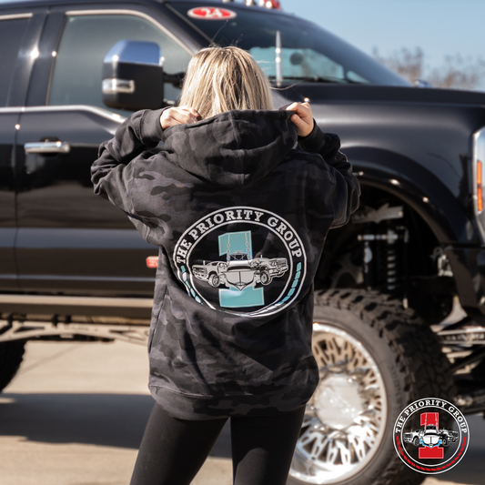 The Priority Group Camo Logo Hoodie